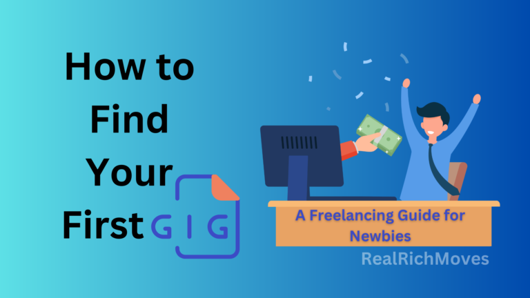 How to Find Your First Gig