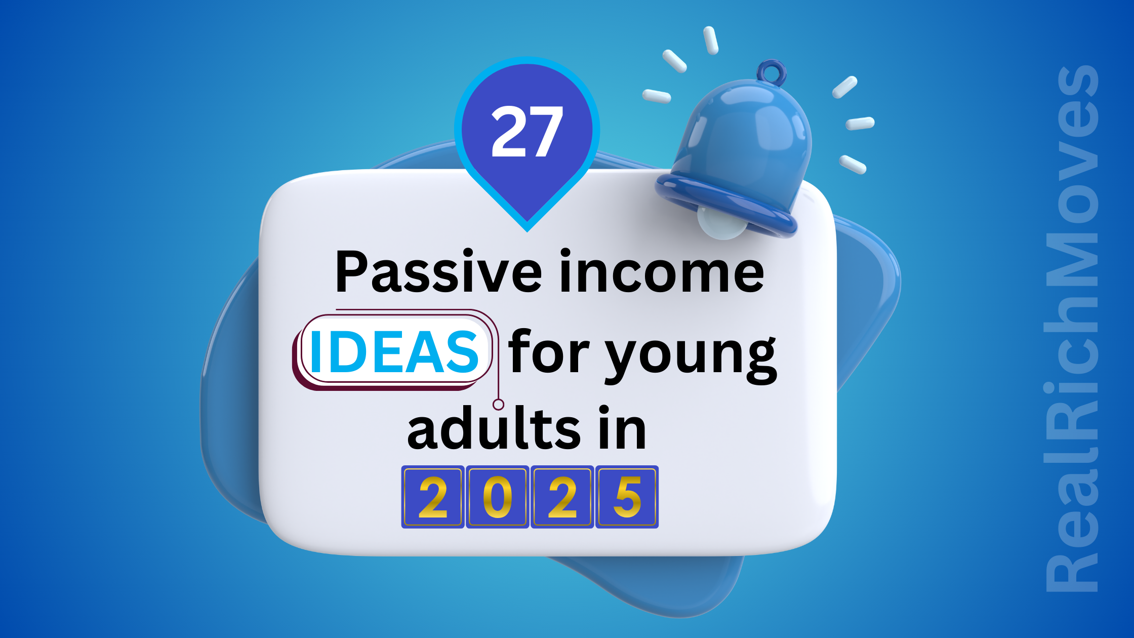 Passive income ideas for young adults