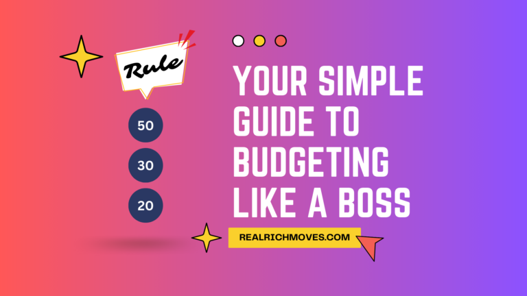 The 50/30/20 Rule: Your Simple Guide to Budgeting Like a Boss