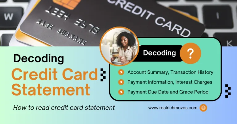 Understanding Credit Card Statement
